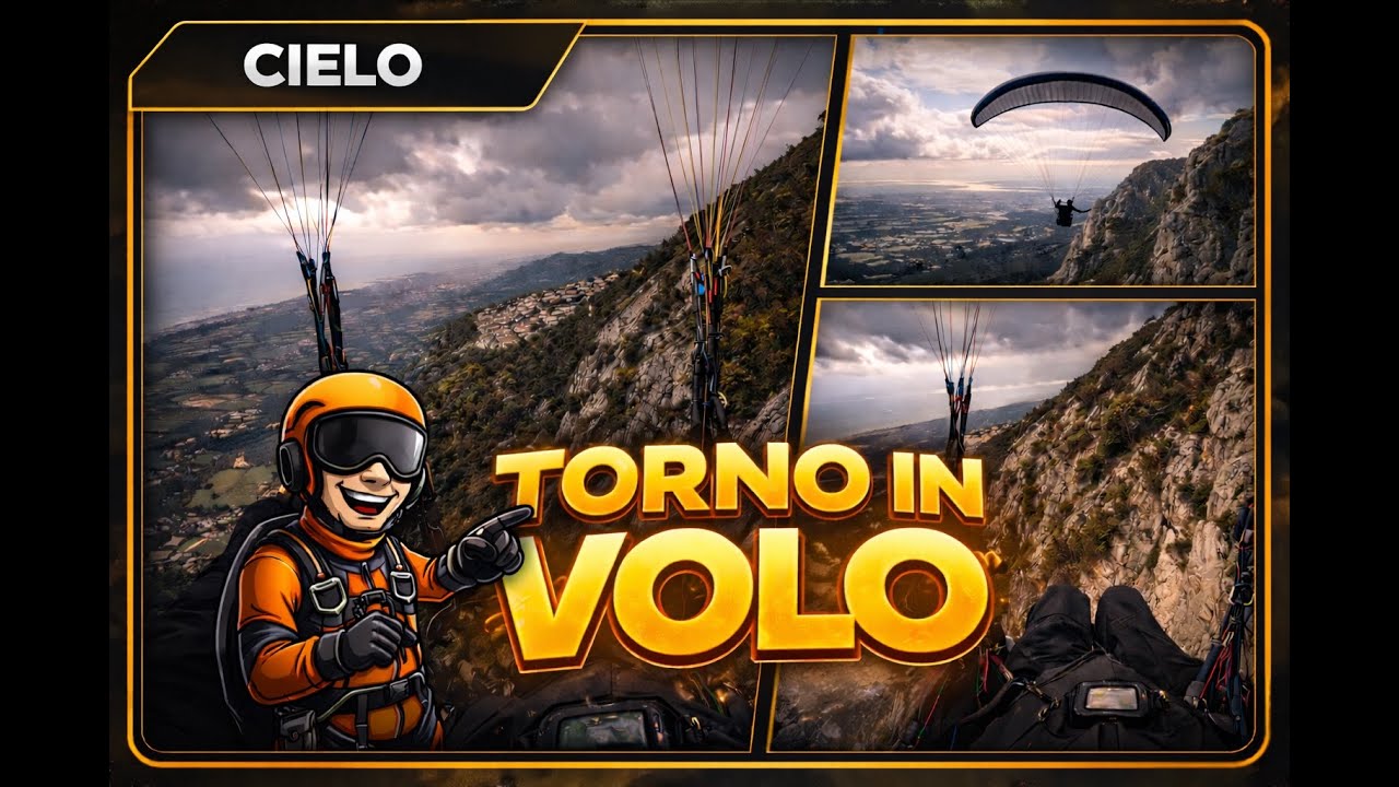 Torno in volo dopo 6 mesi - Niviuk Ikuma 3 - Norma ITA
