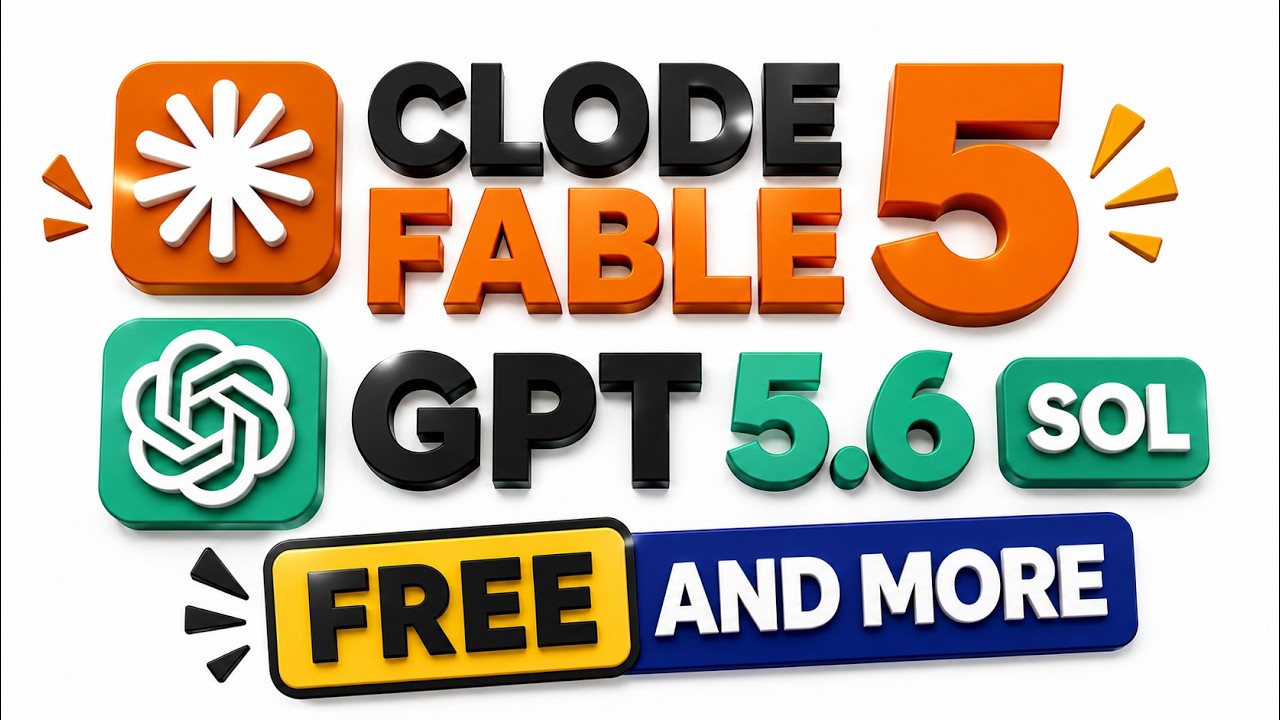 🔥FREE Claude Opus 5, Claude Fable 5 & GPT-5.6 Sol! Use Premium AI Models