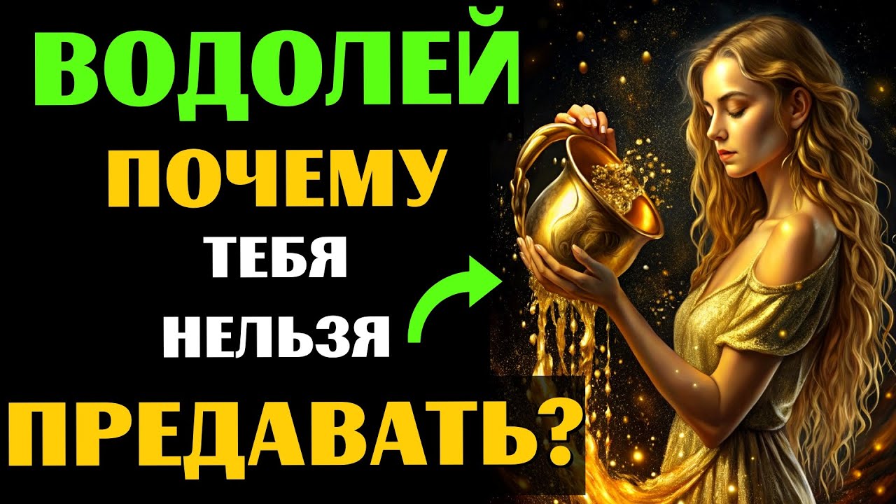 ♒🔴25 ПРИЧИН, ПОЧЕМУ НИ В КОЕМ СЛУЧАЕ НЕЛЬЗЯ ПРЕДАВАТЬ ВОДОЛЕЯ. А ВАС ПРЕДАВАЛИ?
