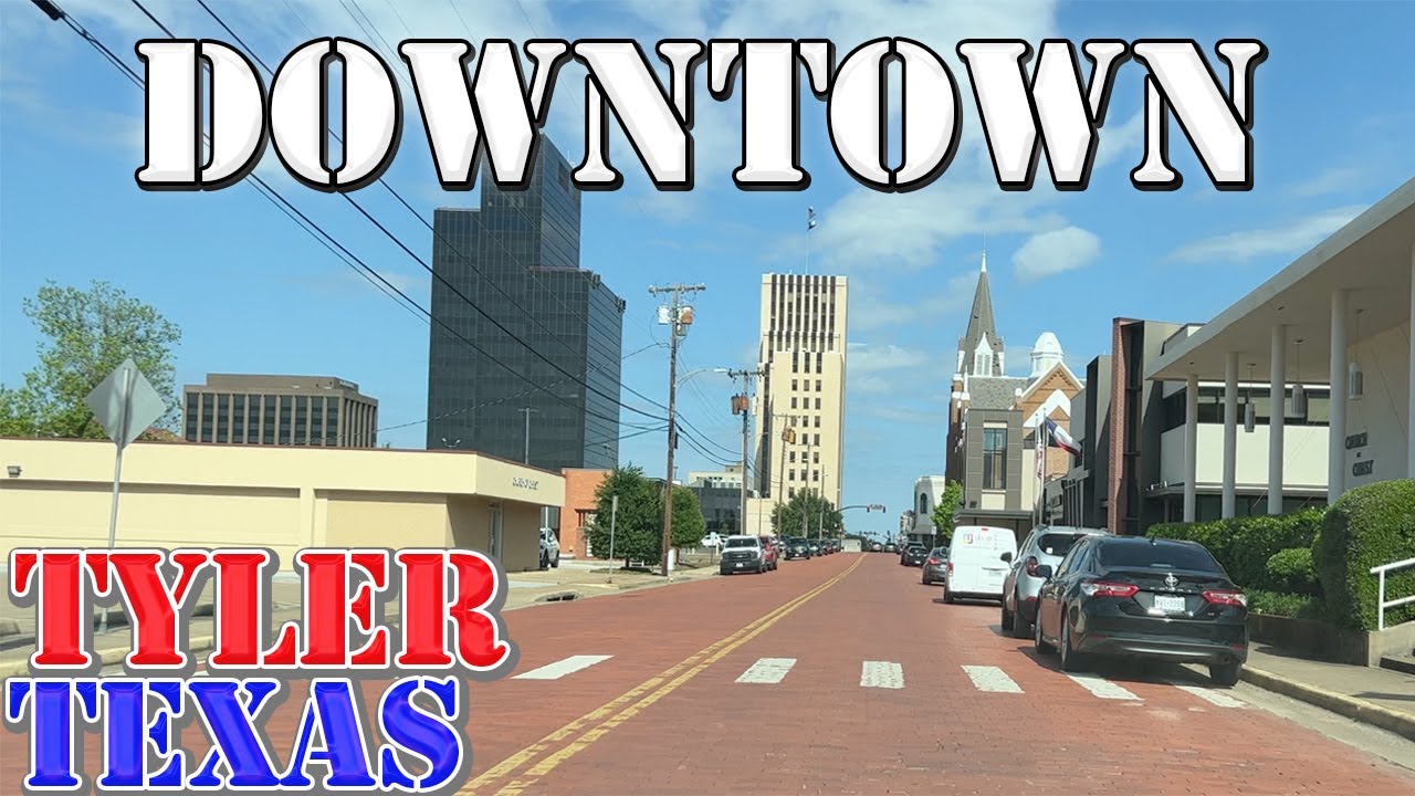 Tyler - Texas - 4K Downtown Drive