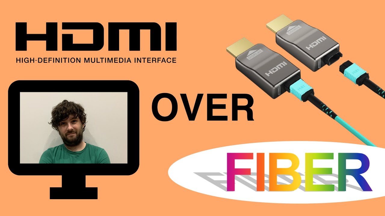 FINALLY Sending Raw HDMI over Standard Networking Fiber