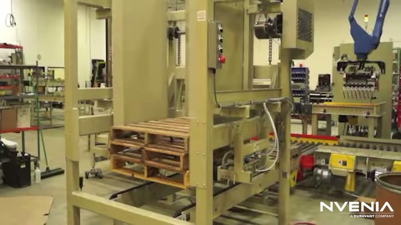 nVenia HAMER Brand Pallet Dispenser Slip Sheet Dispenser