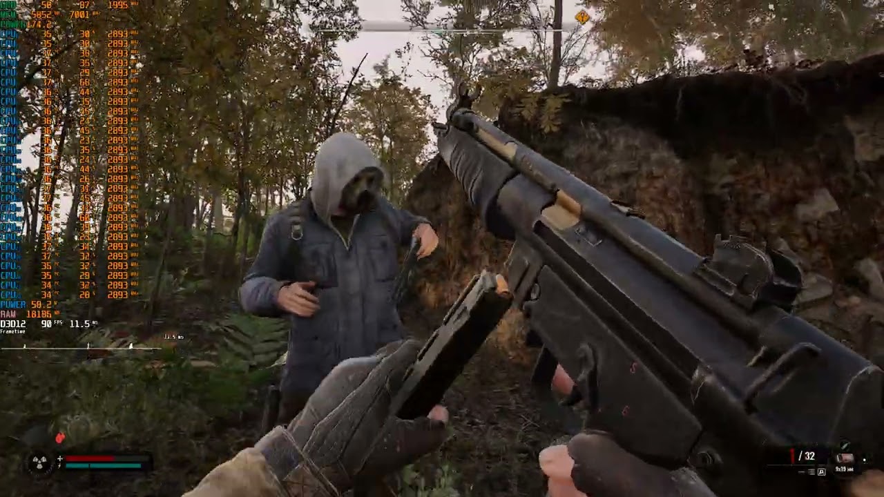 S.T.A.L.K.E.R. 2 Heart of Chornobyl Патч 1.7.0 на Intel Xeon E5-2680 v4+RTX 3060 Ti