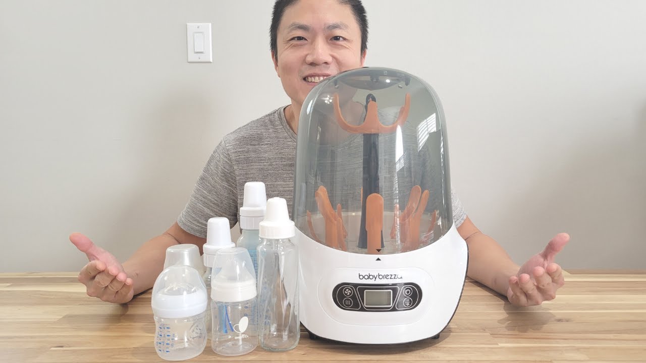 Как использовать стерилизатор и сушилку для детских бутылочек Baby Brezza