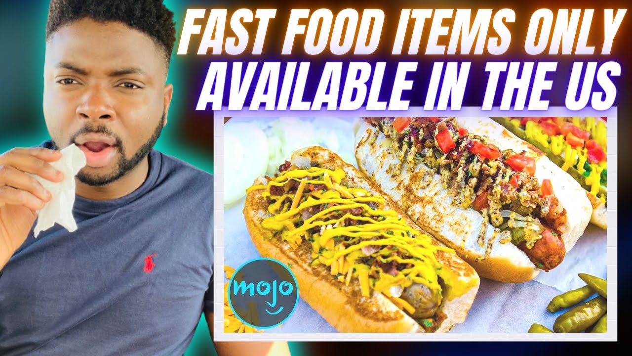 🇬🇧BRIT Reacts To THE BEST FAST FOOD ITEMS THAT ARE ONLY AVAILABLE IN AMERICA!