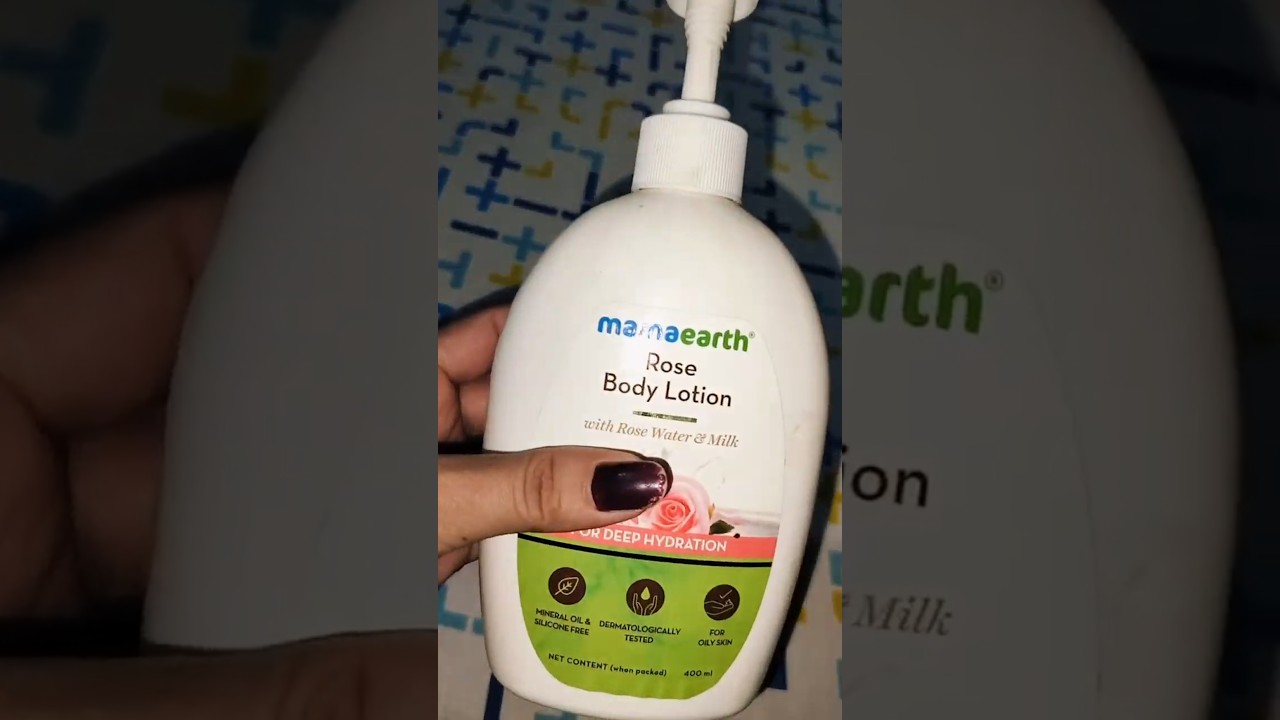 Mamaearth Rose Body lotion #shots #youshorts #jugni2 #srashticharming
