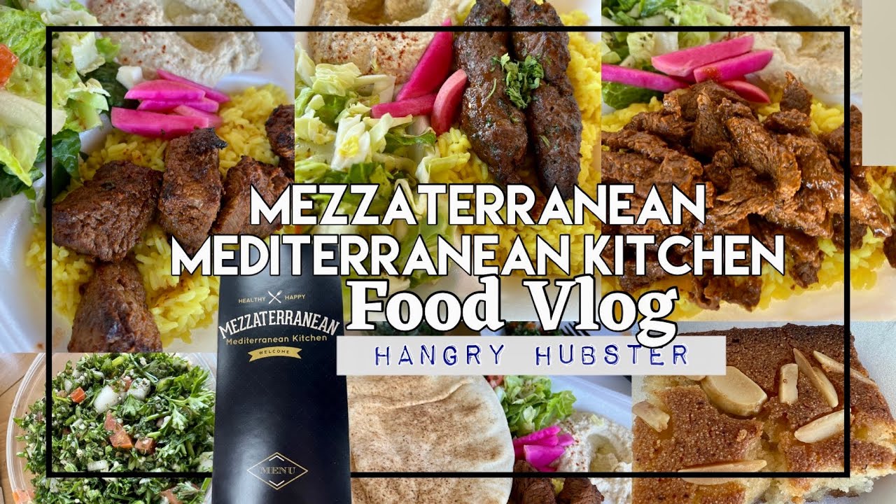🇬🇷 Mezzaterranean Mediterranean Kitchen Food Vlog | Beef Kebab & Shawarma #Shorts 51 HangryHubster