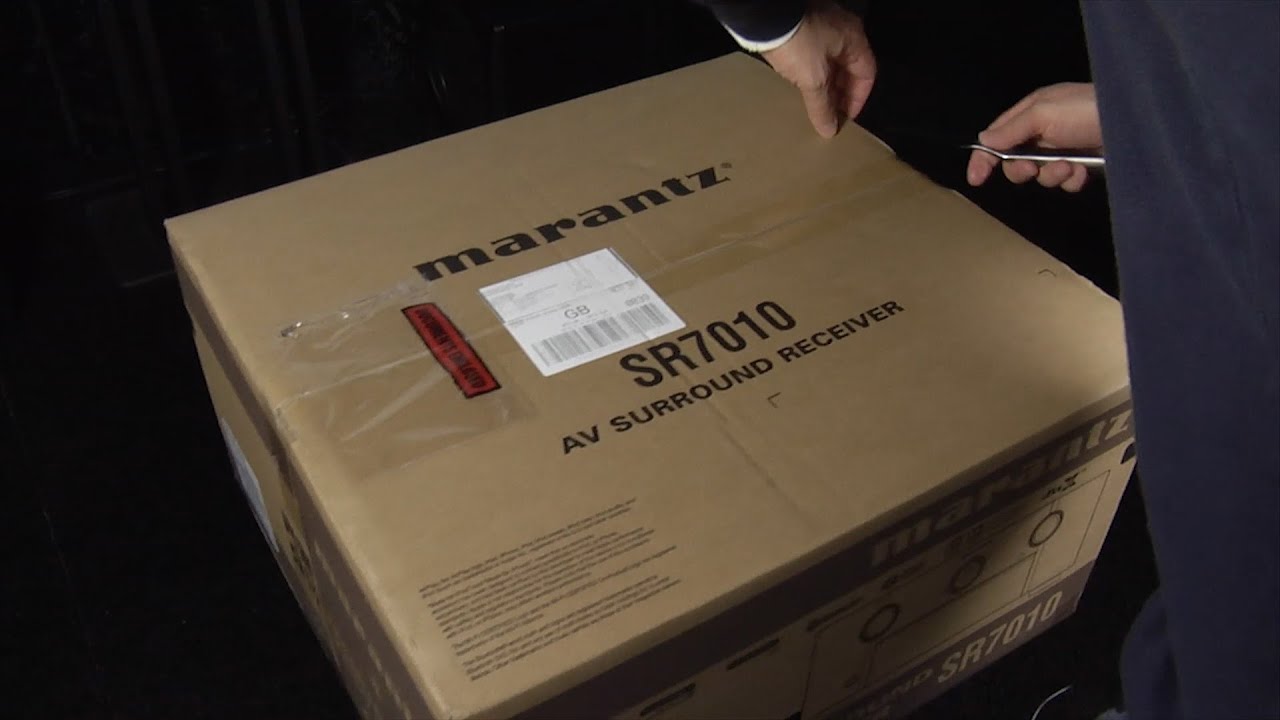 Unboxing the Marantz SR7010 AV Receiver
