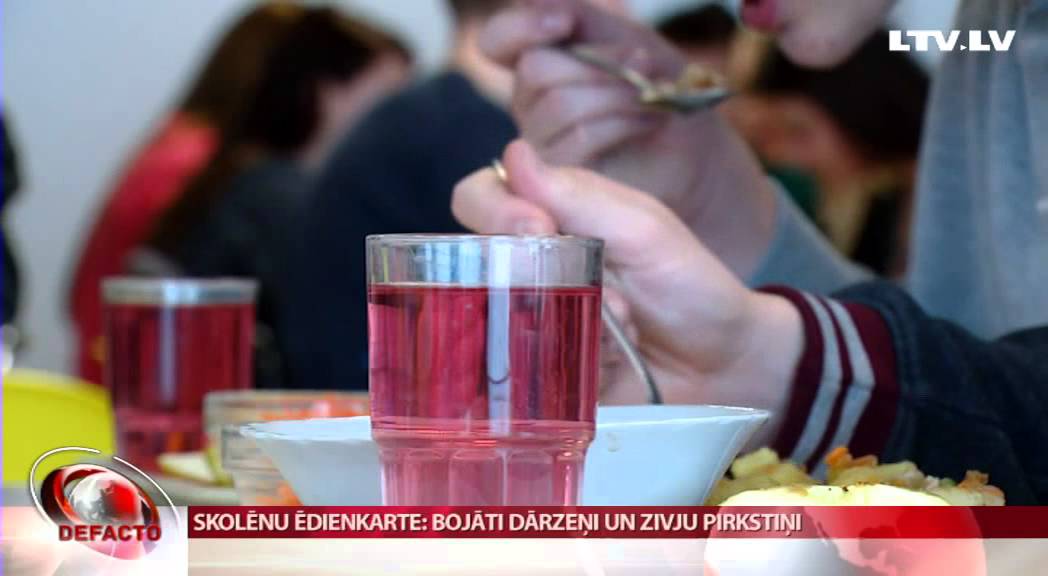 Skolēnu ēdienkarte: bojāti dārzeņi un zivju pirkstiņi
