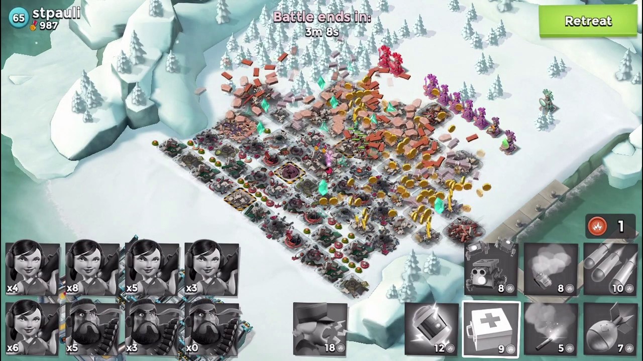 Boom Beach | NEW WORLD RECORD IN POWER STONE CHANCE 763% 😱😱😱