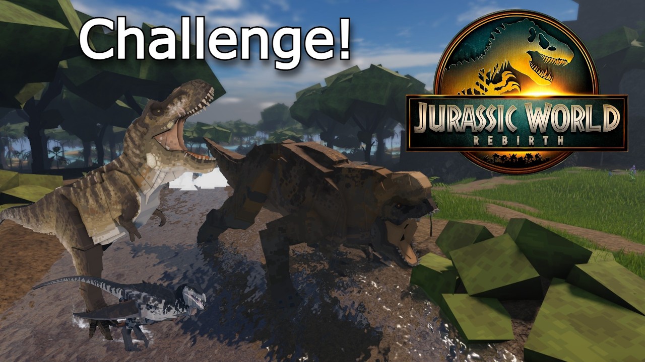 Playing as the Dinosaurs from Jurassic World Rebirth!! | Jurassic Blocky