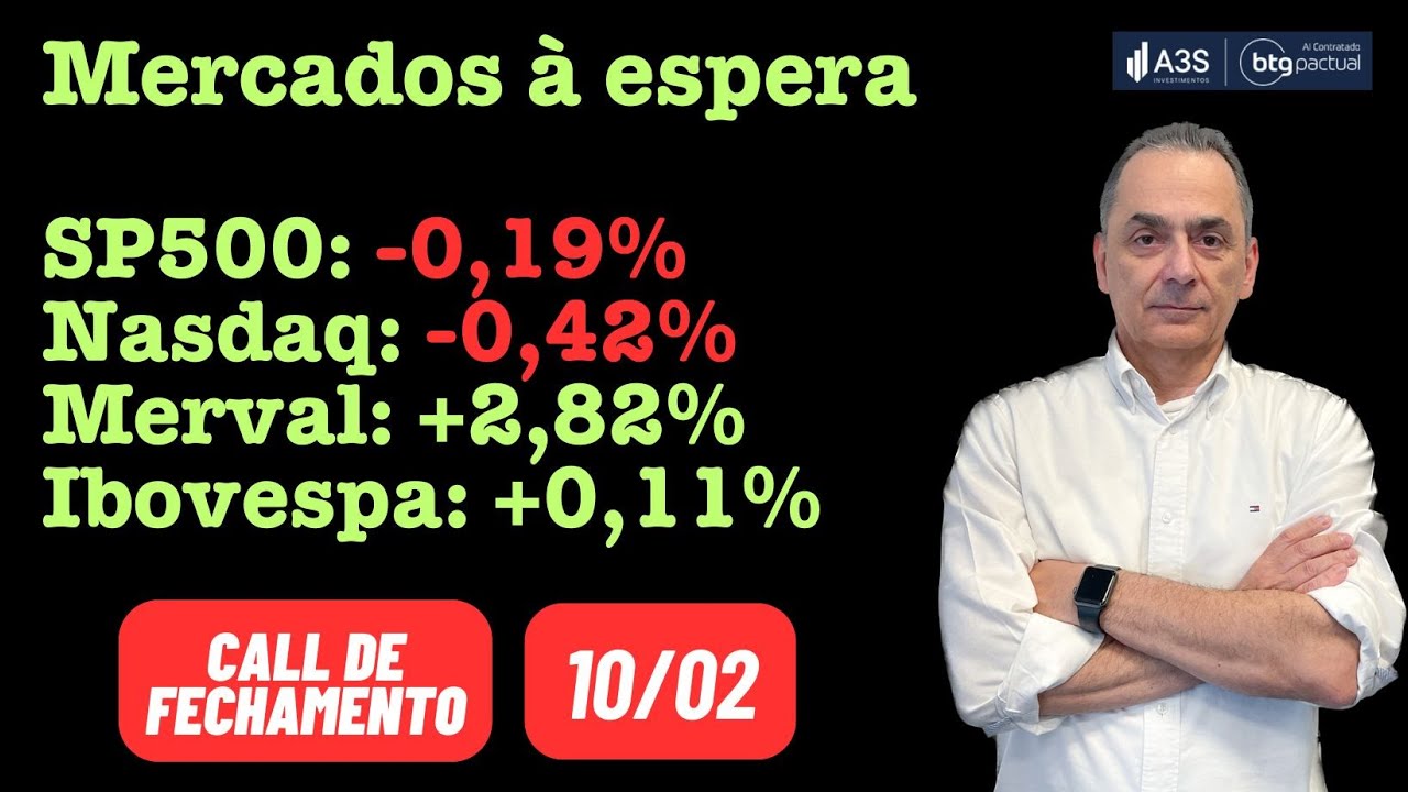 Ibovespa faz a máxima histórica e fecha com +0,11% | Call de Fechamento 10/02/2026 18:00 hs