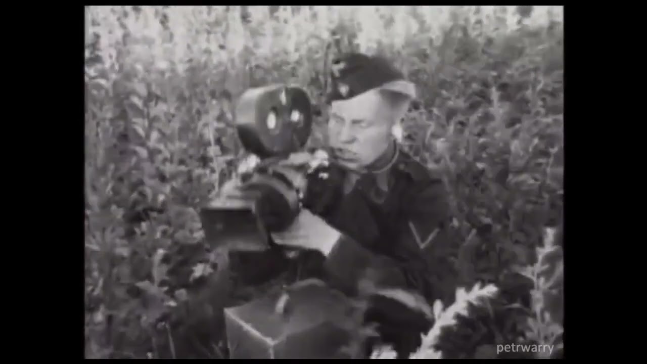 The Tiger Tank Panzerkampfwagen VI  Tiger I firing its 8,8 cm KwK 36 gun (Sd.Kfz. 181) s.Pz.Abt 505