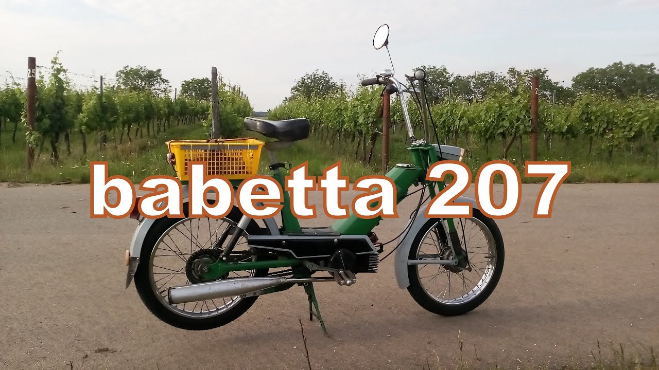 Babetta 207 - start s podzimní projížďkou - 7/7/