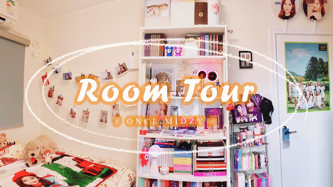Kpop Room Tour！子瑜專區！珍藏TWICE ITZY IZ*ONE NiziU專輯周邊展示櫃！開箱我的房間！終於！ | TY0614 毒倫