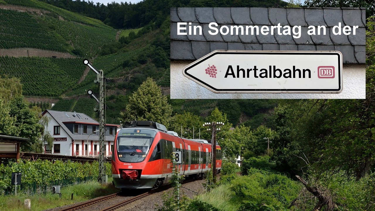 Ein Sommertag an der Ahrtalbahn