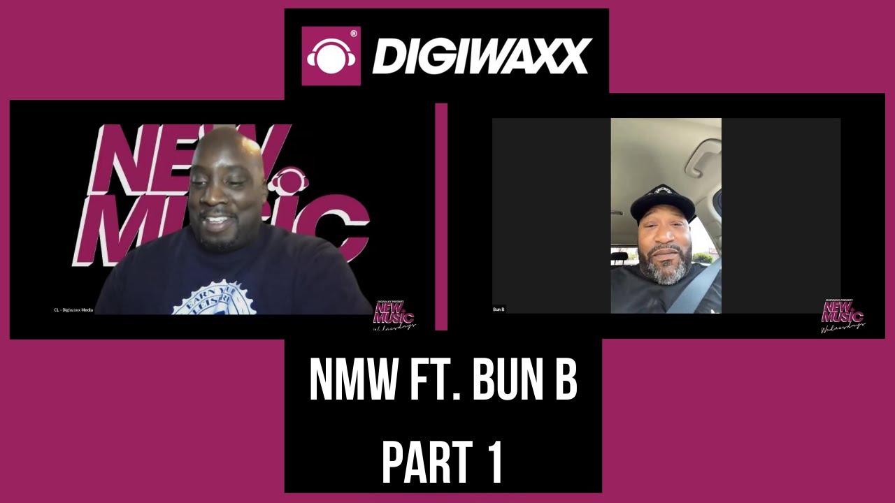 BUN B & CORY MO Discuss Latest Project on Digiwaxx NMW (Interview Part 1)