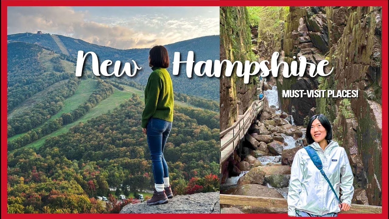 New Hampshire Fall Trip Ideas 2023 l Fall Foliage, Artists Bluff, Flume Gorge, Where to Stay in NH