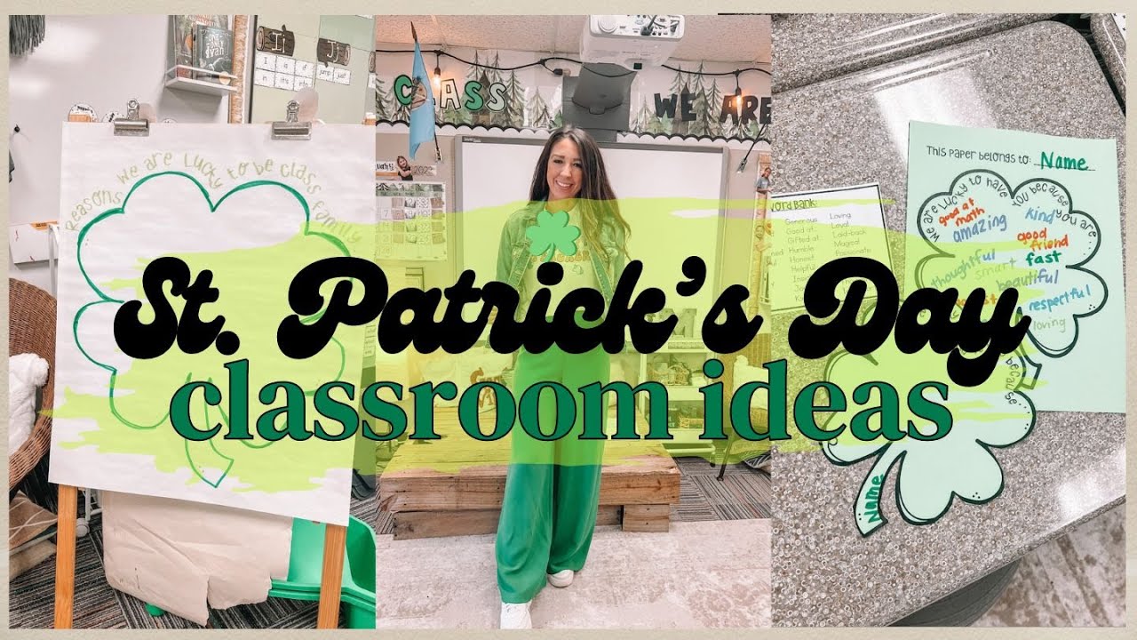 St. Patrick's Day Classroom Ideas | 7 Simple and Fun Activities for Elementary Teachers