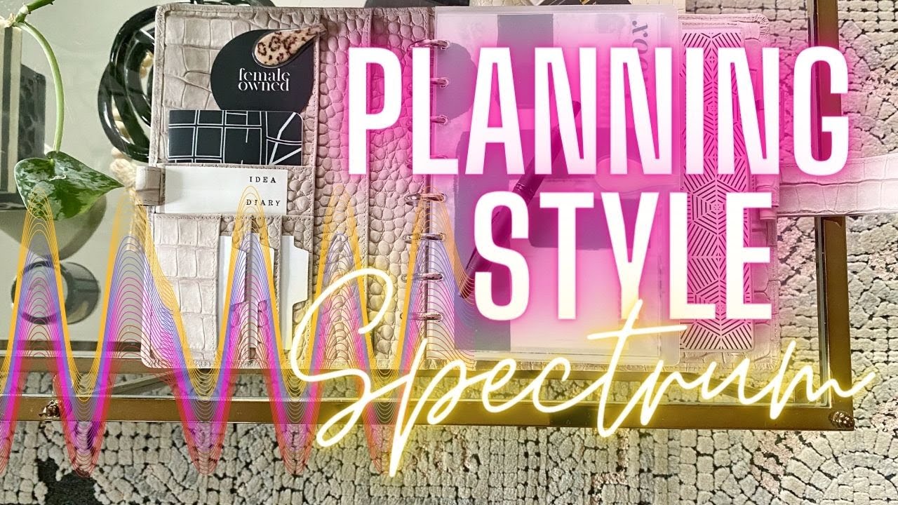UNDERSTANDING YOUR PLANNING STYLE | Increase Productivity With Your Planner | Martin-Made TV