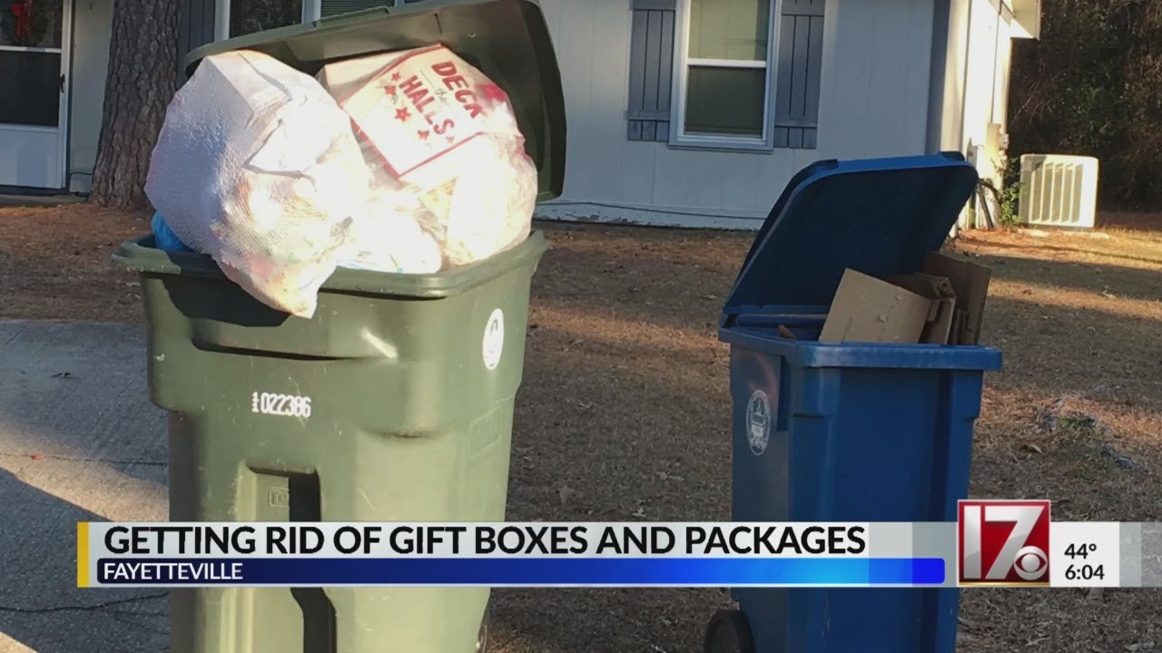 Don't let trash tip off thieves