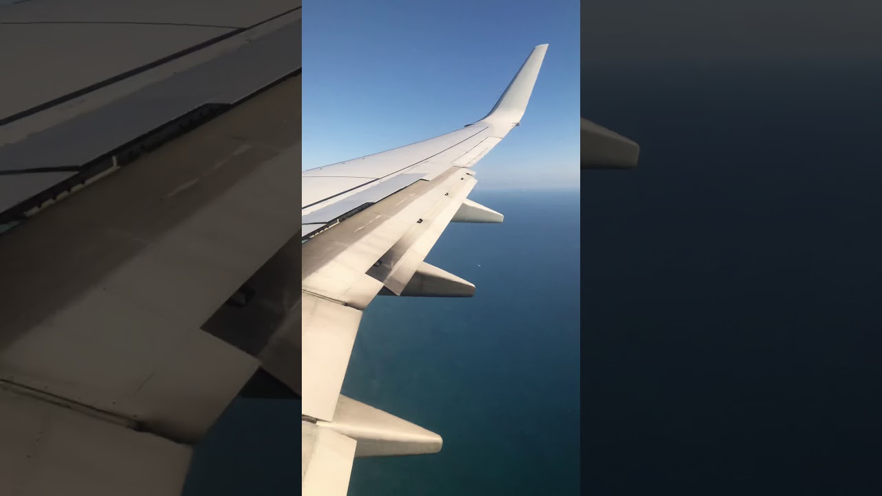 Flying approach into Miami
