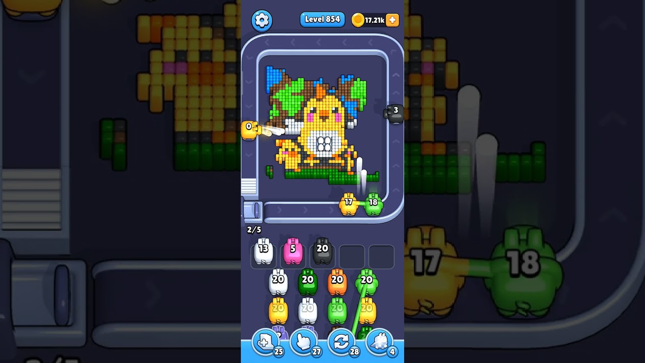 Pixel Flow — level 854