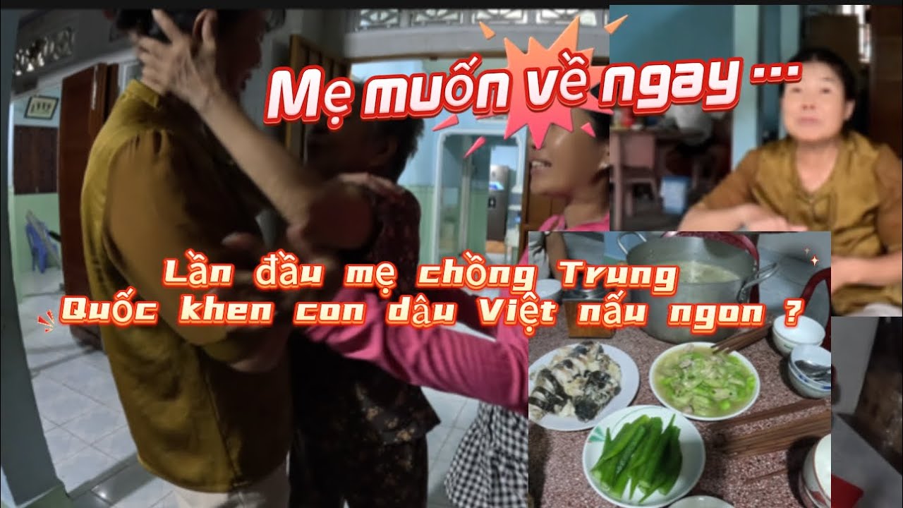 Trổ tài nấu cháo cá tạm biệt ba mẹ trước khi về _Mẹ chồng Trung Quốc BẤT NGỜ TỎ THÁI ĐỘ LẠ ?