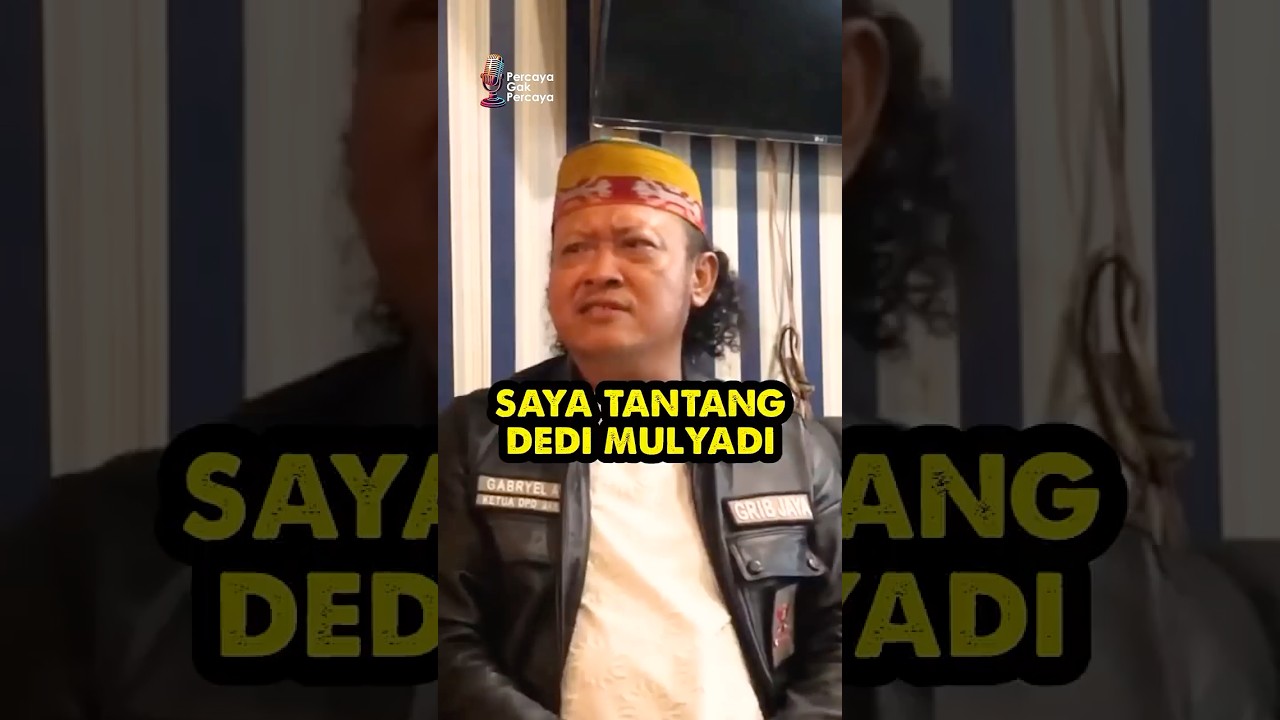 TANTANGAN UNTUK DEDI MULYADI DARI KETUA ORMAS GRIB JAWA BARAT!! #dedimulyadi #kangdedimulyadi