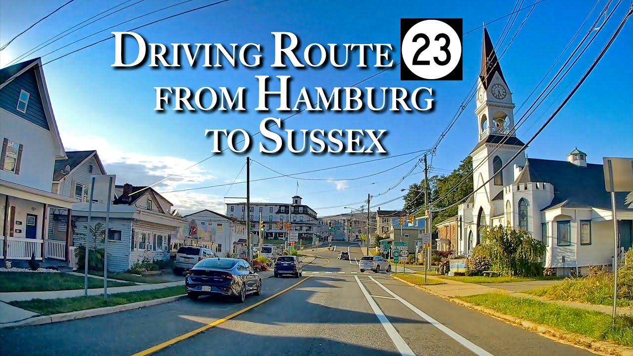 Driving Route 23 Hamburg to Sussex, NJ