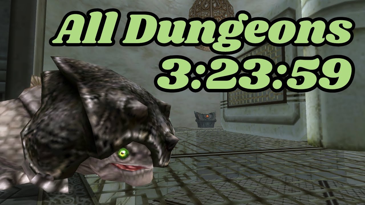 Twilight Princess All Dungeons in 