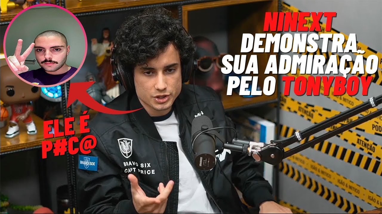 NINEXT FALA SOBRE O TONYBOY NO PODPAH | NINEXT NO PODPAH