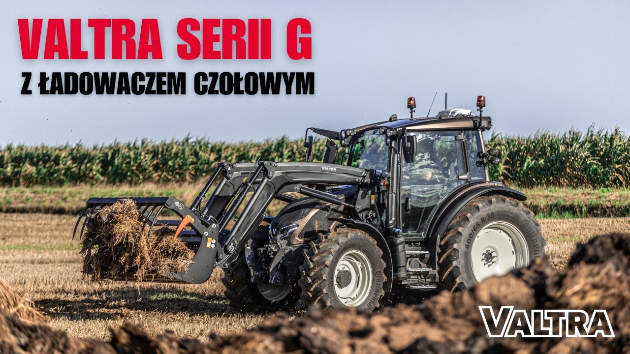 Ciągniki Valtra serii G z ładowaczem czołowym