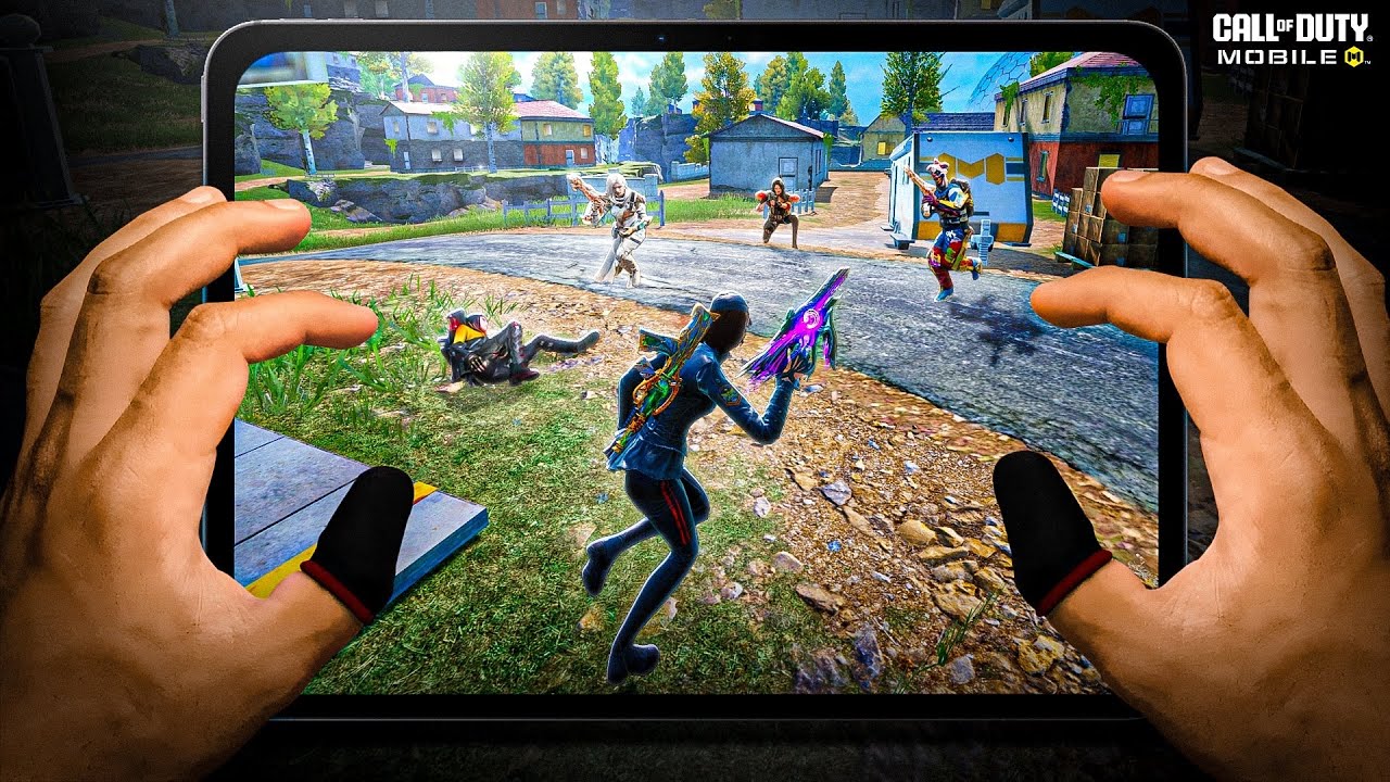 ESSE É O PODER do IPAD PRO M4 13 no CALL OF DUTY MOBILE BATTLE ROYALE
