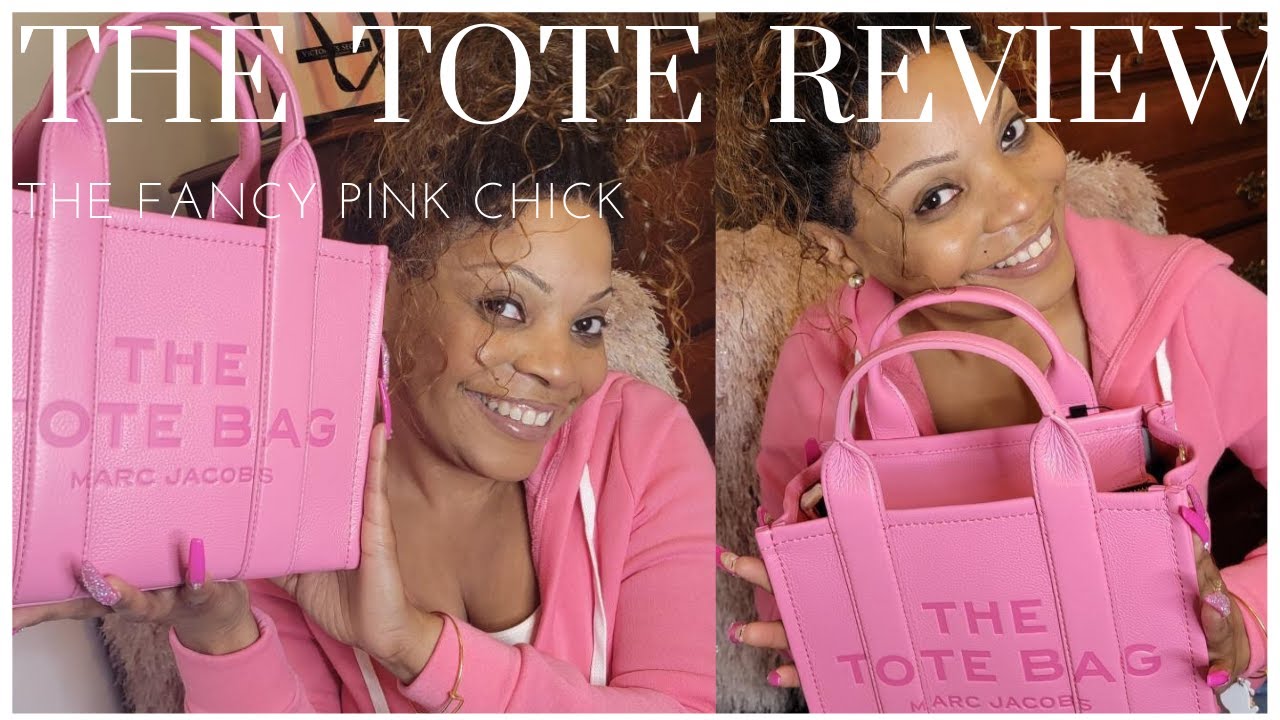 NEW SUMMER MARC JACOBS  PINK THE TOTE BAG REVIEW