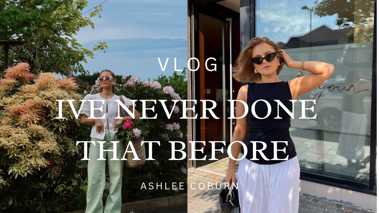 VLOG: IVE NEVER DONE THAT BEFORE | & come to a paint and pour workshop with me