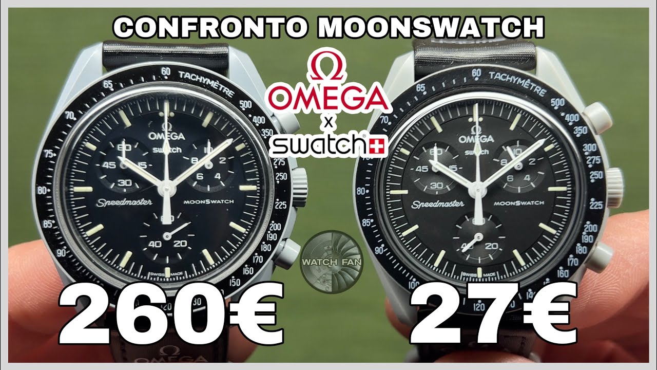 Cosa trovi nel MoonSwatch quando spendi 27€ anziché 260€!