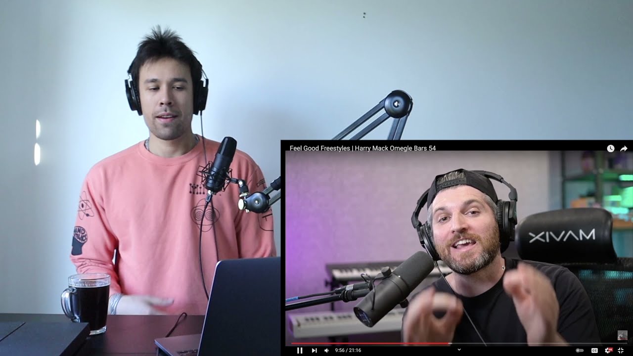 OMEGLE BARS 54 Reaction - Harry Mack is the GOAT