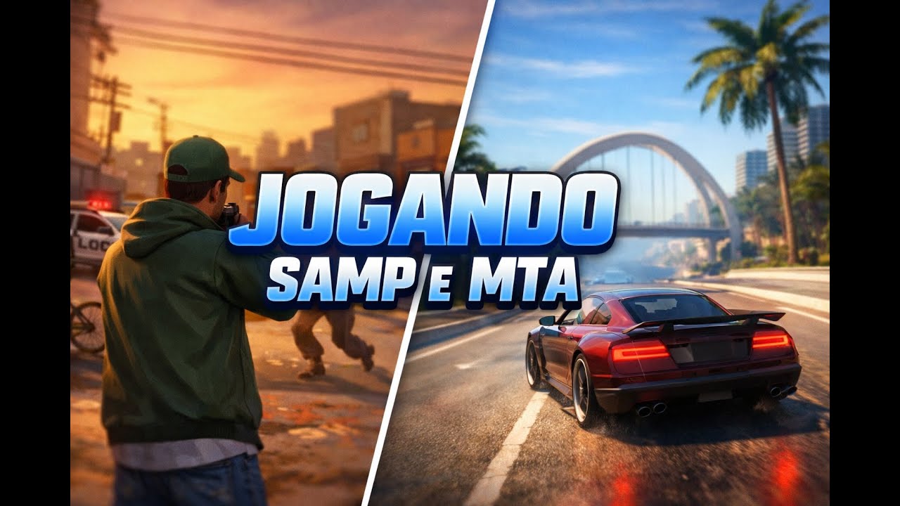 LIVE ONN!! JOGANDO TOP RP (MTA) E CDA SAMP ( SNOOPY SAMP ) COLAA