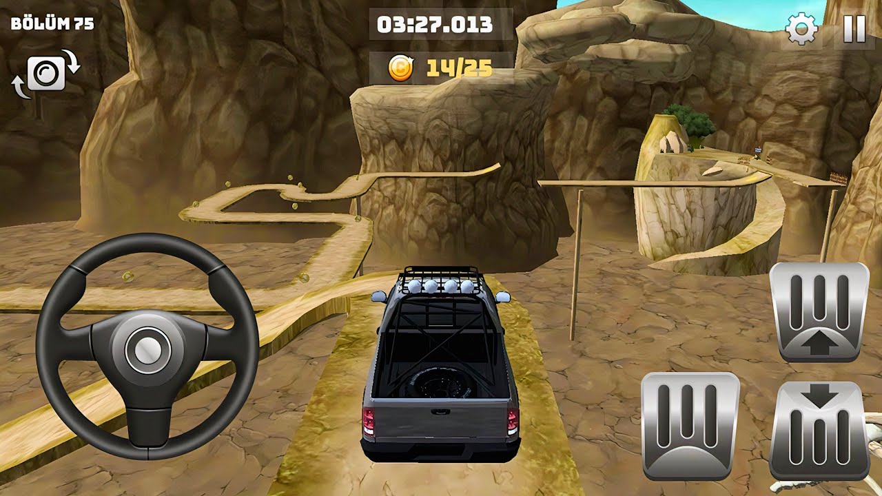 Mountain Hill Climb 4x4 || Thar Car Driving 