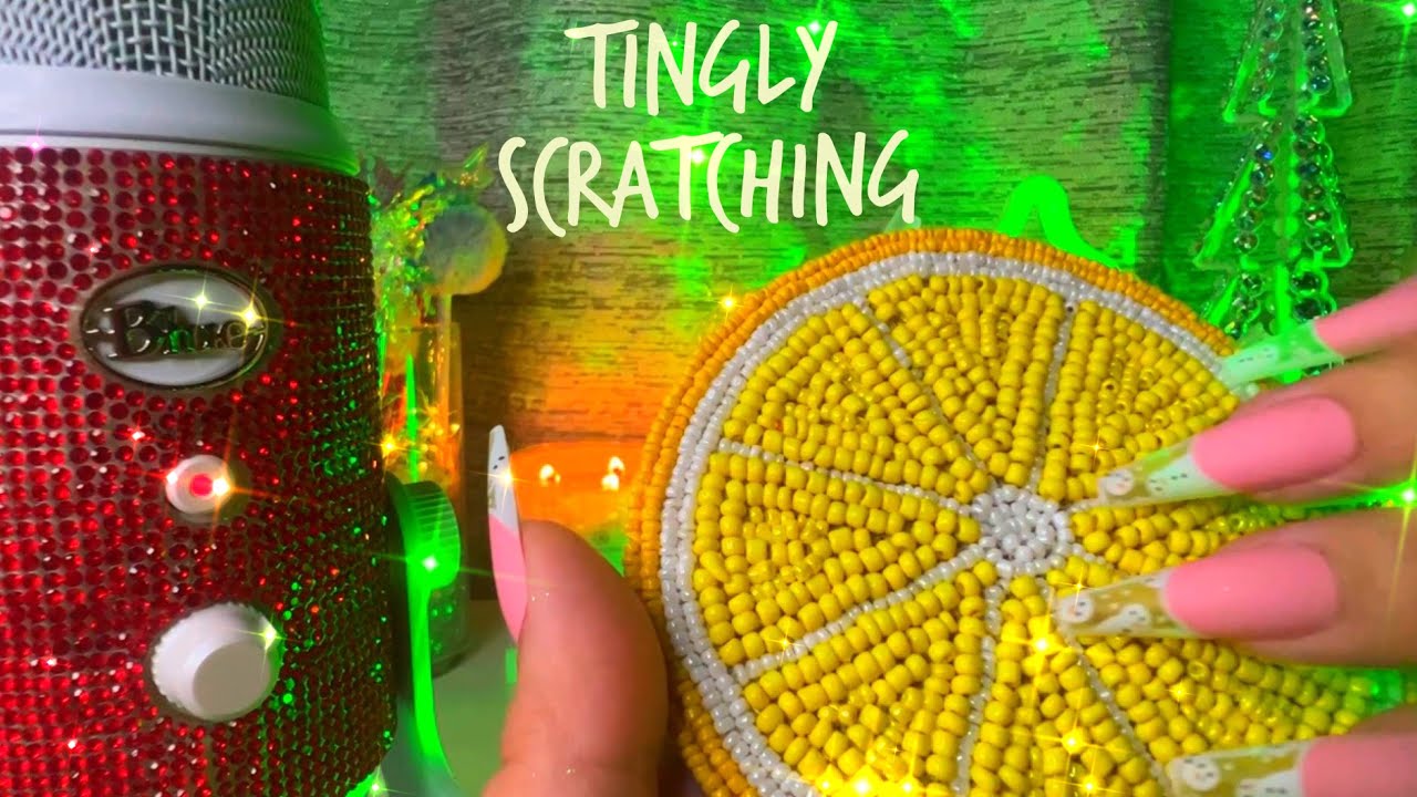 ASMR | Scratching ONLY on Textured Items to give you TINGLES ✨