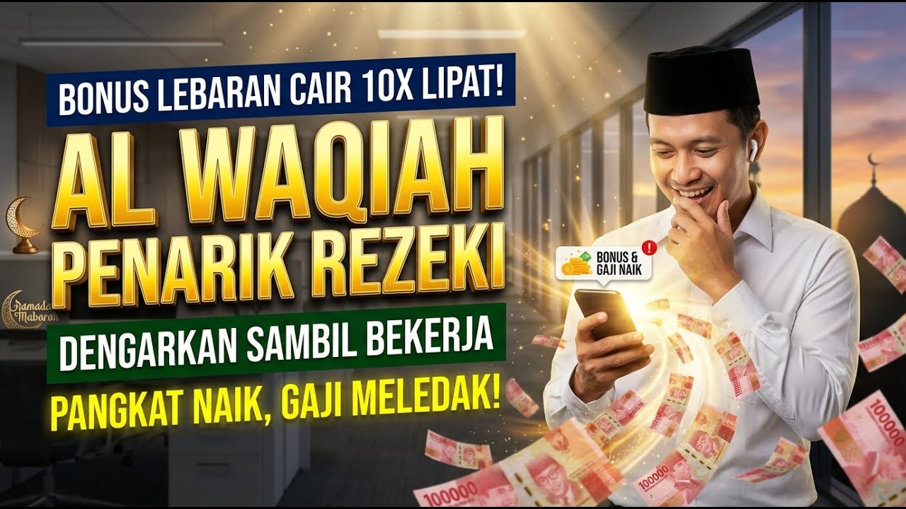 KEAJAIBAN SORE RAMADHAN! Al Waqiah Undang Rezeki Deras Menjelang Waktu Maghrib