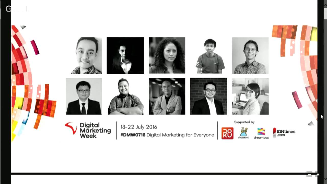 Webinar Digital Marketing Essentials, Rhein Mahatma - Dewaweb