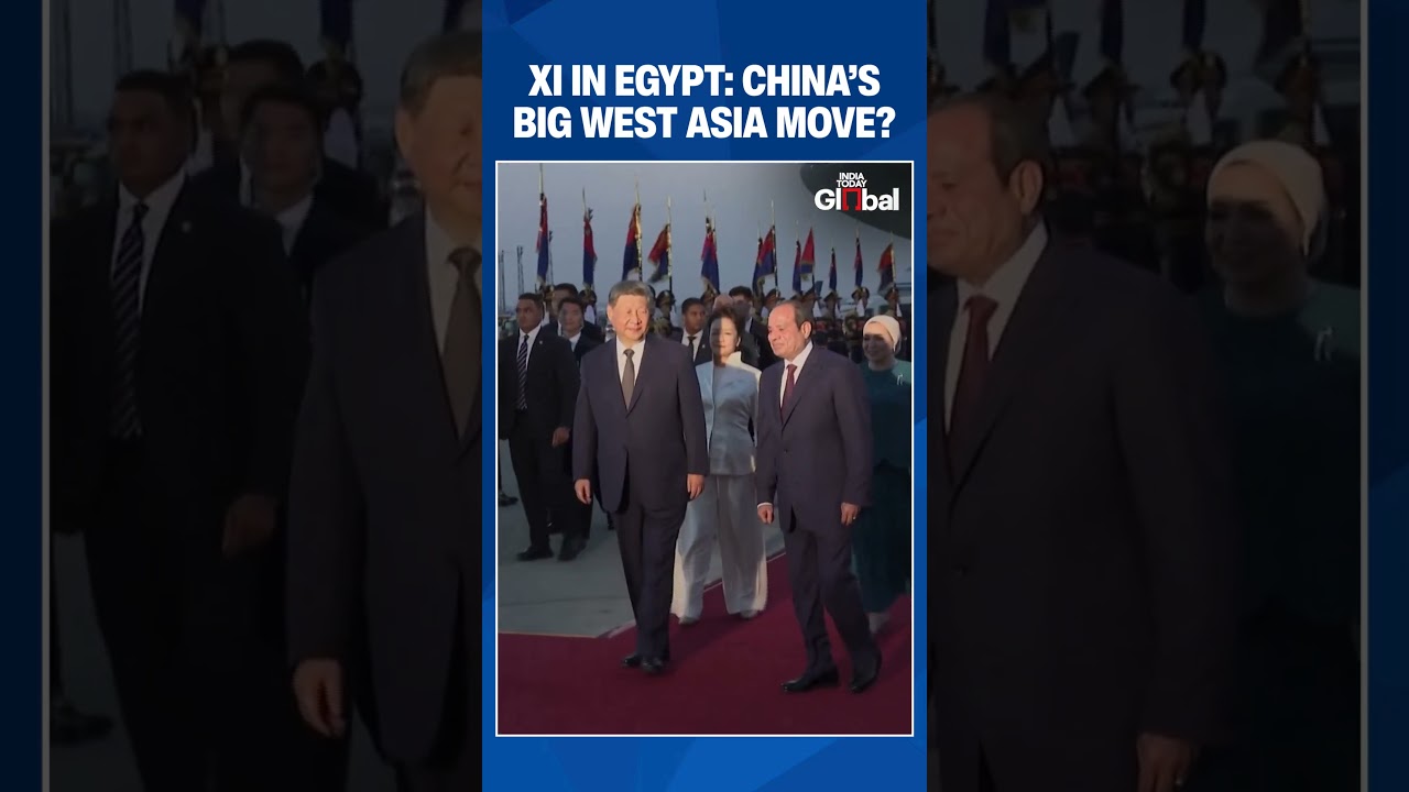 Xi Jinping Visits Egypt: China Deepens West Asia Ties Amid Iran War | Egypt China | Power Shift Now