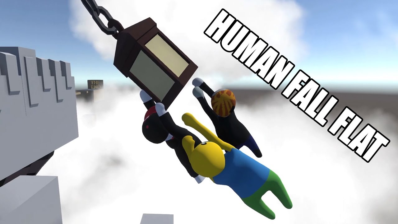 PLAYING WITH ROBLOX CHARACTERS in HUMAN FALL FLAT