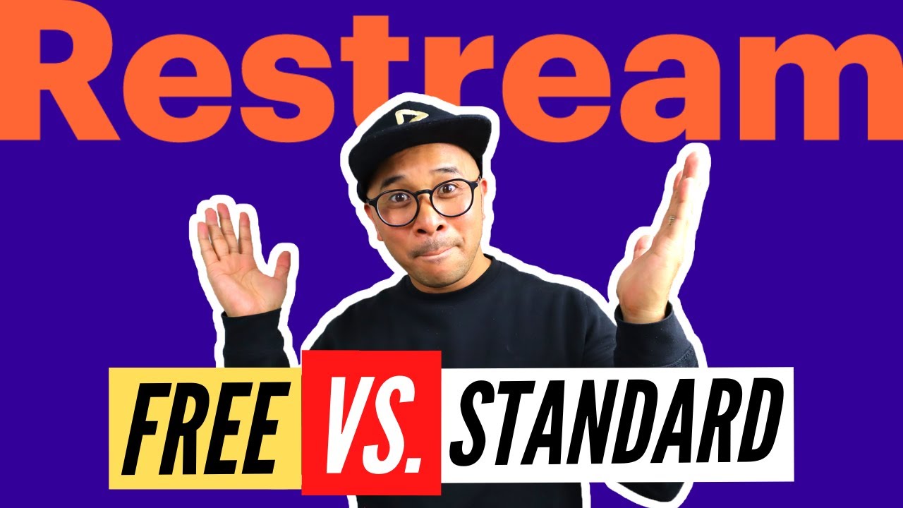 RESTREAM Pricing Explained // FREE vs STANDARD PLAN
