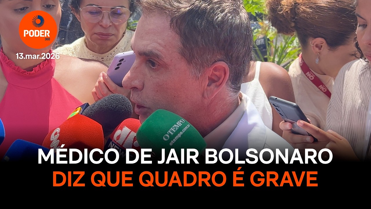 Médico de Jair Bolsonaro diz que quadro é grave