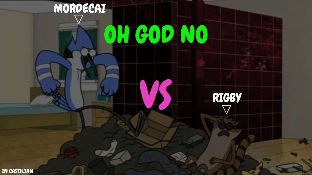FNF COVER | FNF - Oh God No | pero lo cantan Mordecai y Rigby