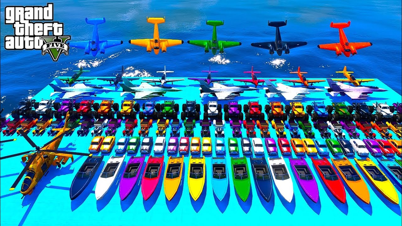 Superman Cars Racing Mega MULTI Ramp Challenge ! SUPERHEROS SPIDERMAN VC HULK Epic Stunt Race GTA 5 