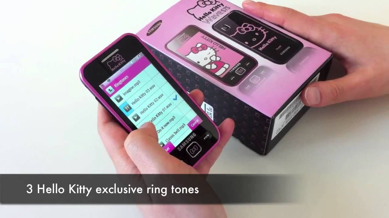 Samsung Wave 575 Hello Kitty: Unboxing & Review